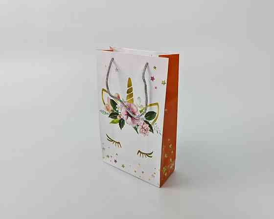 Паперовий пакет подарунковий Середній 17/26/8 (артSV-160) (12 шт.) Харків