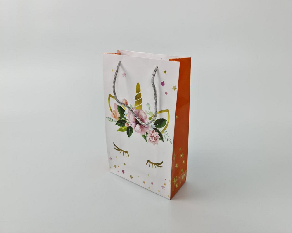 Паперовий пакет подарунковий Середній 17/26/8 (артSV-160) (12 шт.) Харків - фото 2