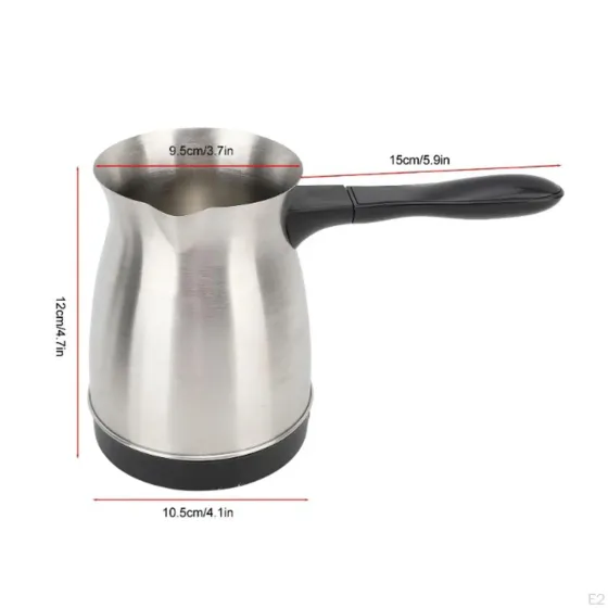 Электрическая кофеварка турецкая из нержавеющей стали Sokany SK-09044 Коломыя