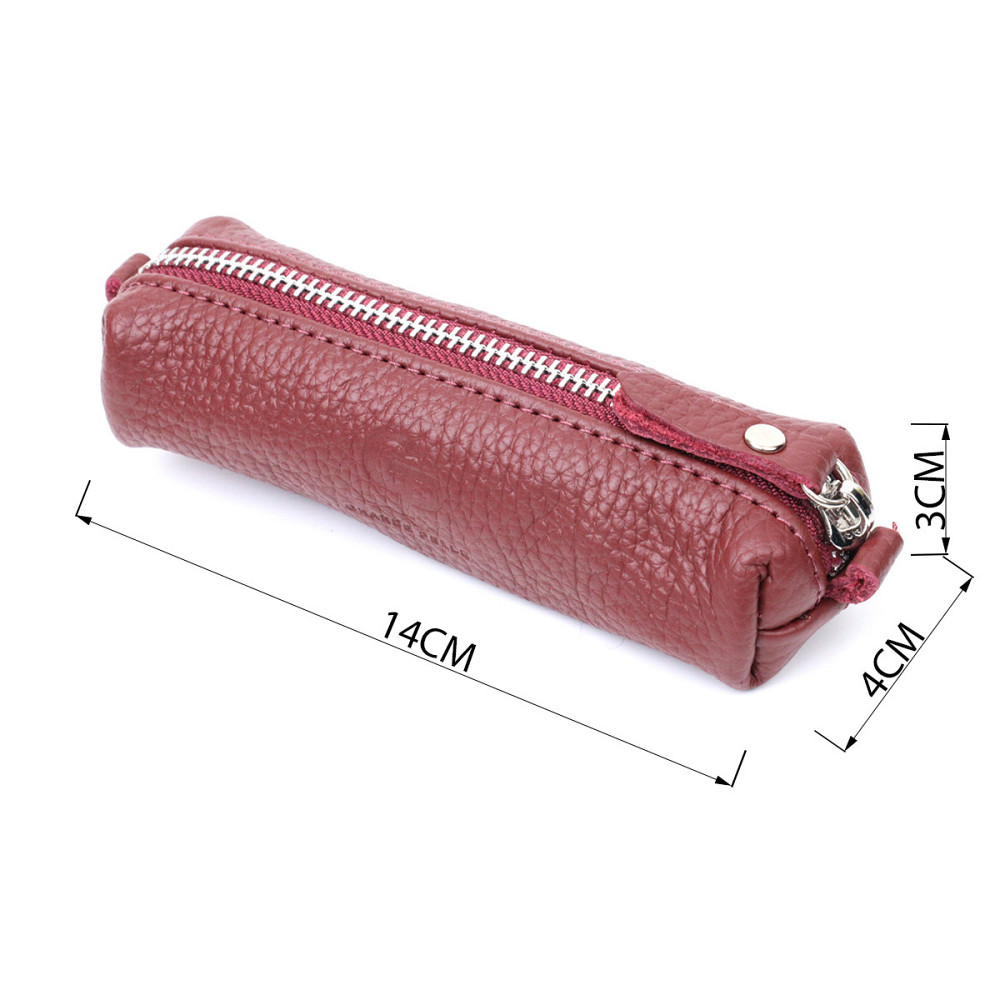 Надійна шкіряна ключниця GRANDE PELLE 11667 Бордовий Київ - фото 3