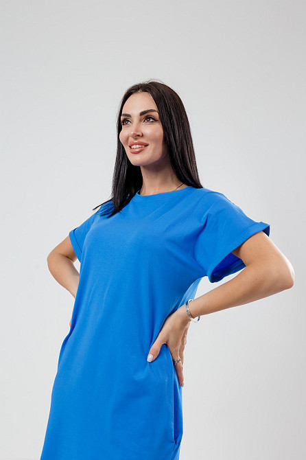 Летнее платье с карманами Nirvana 46-48, Джинс Киев - изображение 2