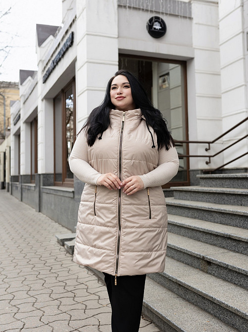 Женский длинный жилет весна-осень.  Длинная жилетка женская.  46-74р Киев - изображение 10