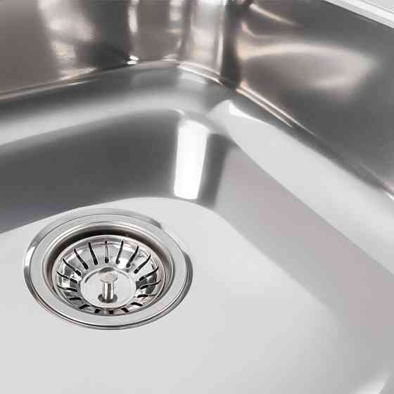 VALESO Кухонна мийка з нержавіючої сталі Valeso ПОЛІРОВКА 8050 R (0,7/160 мм) Киев