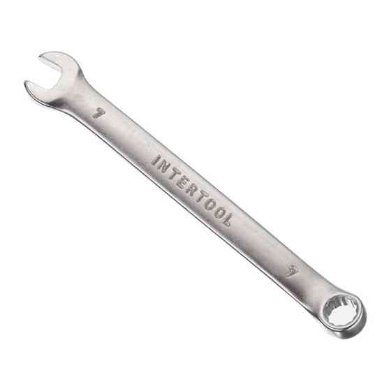 Ключ комбінований 7мм Cr-V INTERTOOL HT-1207 Київ