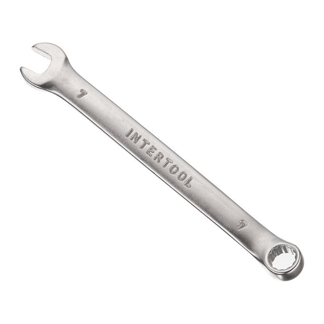 Ключ комбінований 7мм Cr-V INTERTOOL HT-1207 Київ - фото 1