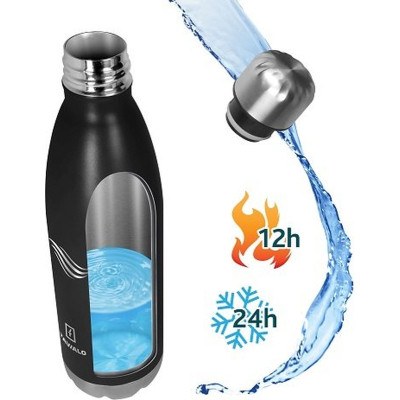 Термокружка Tavialo 1 л матовий чорний колір (191010101) Вінниця - фото 2