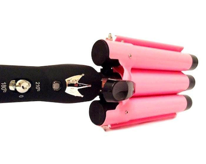 Потрійна плойка для волосся Gemei GM 1956 Вінниця - фото 5