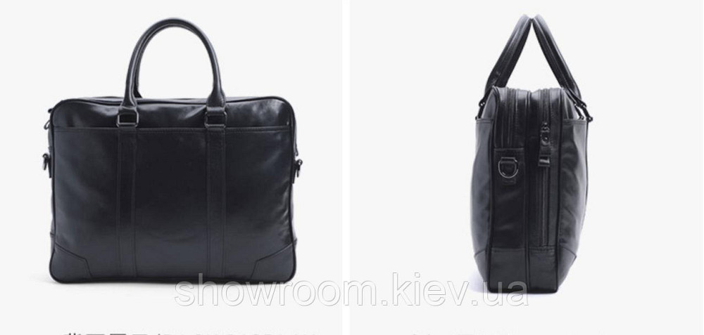 Мужская деловая кожаная сумка для ноутбука Leather Collection (5035) Киев - изображение 5