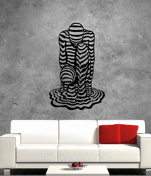 Декоративное настенное Панно «Человек» Декор на стену Киев - изображение 8