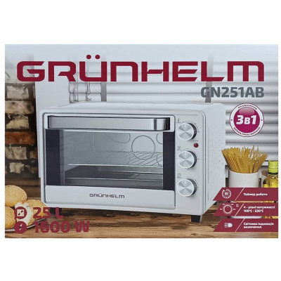 Електропіч Grunhelm GN251AВ Вінниця - фото 8