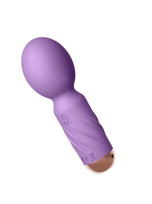 Міні вібромасажер - Cute Mini Wand Purple Sex Aura Київ - фото 5
