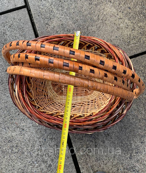 Набір кошиків, плетених із лози, 4 шт Київ - фото 6