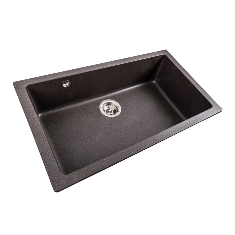 Гранітна мийка для кухні Platinum 7945 Paruana матовий Гренадін Коломия - фото 3