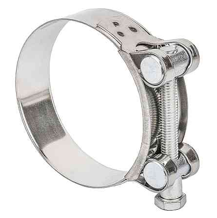 Хомут силовой нержавеющий 24мм Ø74-79мм (КРАТНО 5шт) SIGMA (2508221) Киев