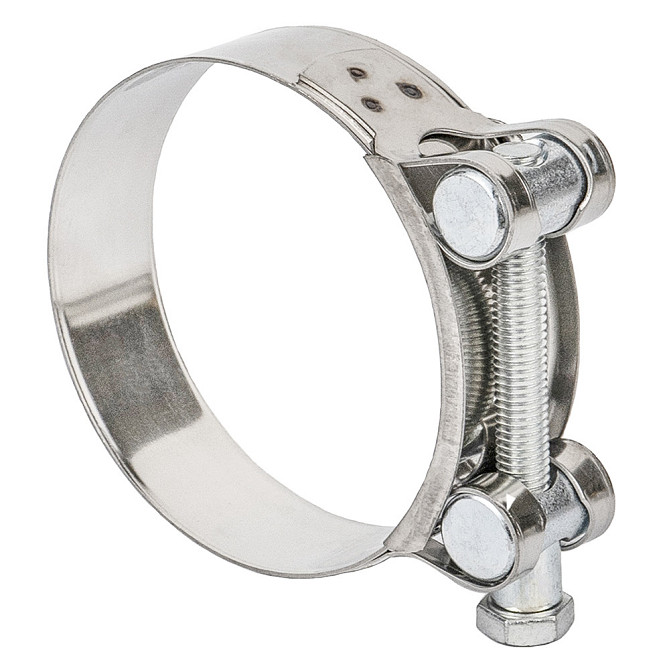 Хомут силовой нержавеющий 24мм Ø74-79мм (КРАТНО 5шт) SIGMA (2508221) Киев - изображение 1