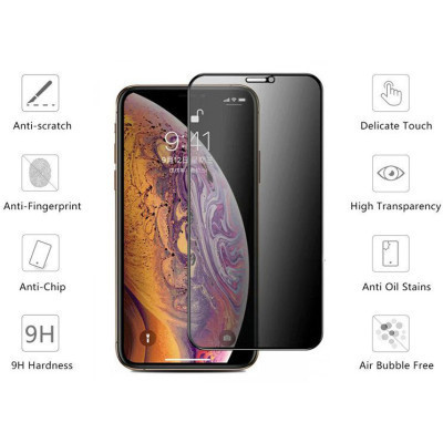 Стекло защитное Drobak Anti Spy iPhone 11 Apple (464663) Винница - изображение 2