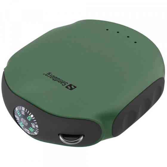 УМБ Sandberg Survivor 10000 mAh, 2xUSB, IPX6, міні-компас та ліхтарик (420-60) Киев