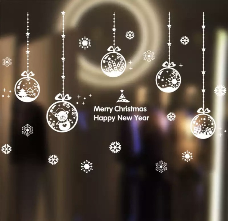 Наклейки новогодние 