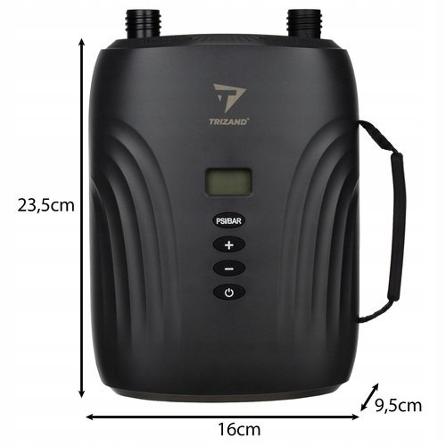 Електричний насос автомобільний 2в1 для SUP-дошки з насадками Trizand (25262) Нововолинськ - фото 10