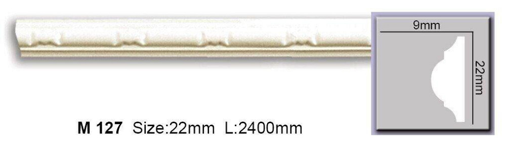 Молдинг с орнаментом полиуретановый Harmony M 127 Днепр - изображение 1