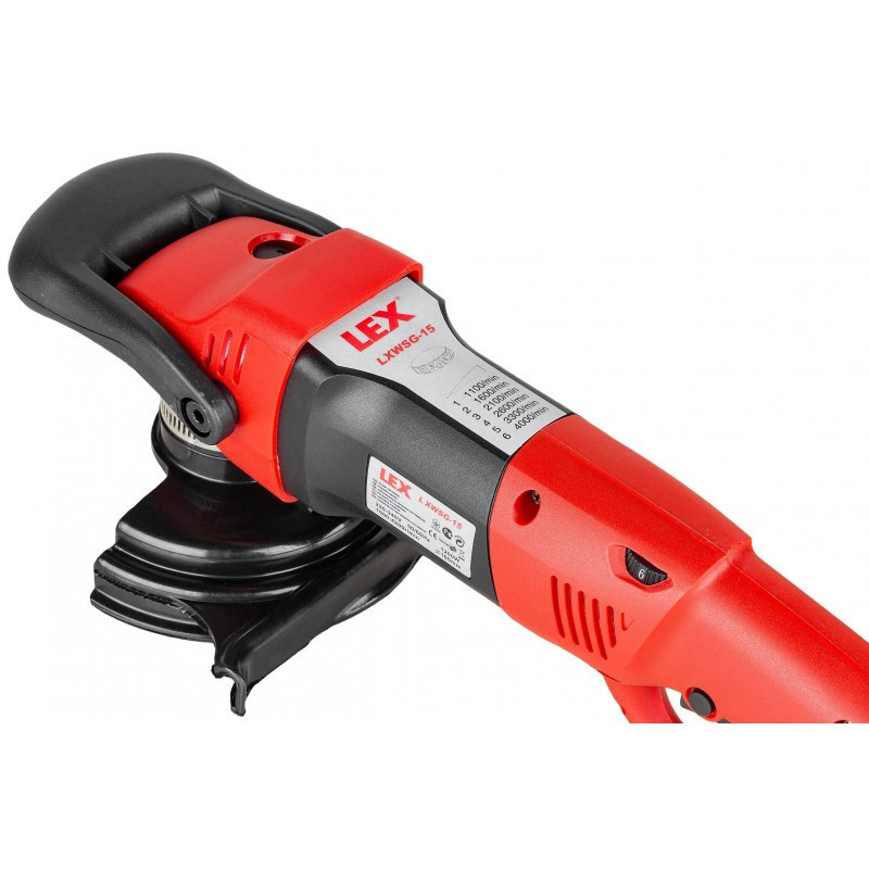 Полировальная профессиональная машина LEX 1500 Вт – LXWSG-15 с регулировкой Львов - изображение 3