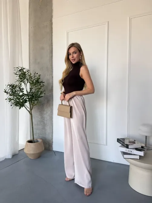 Шовкові жіночі брюки прямого крою Одеса - фото 2