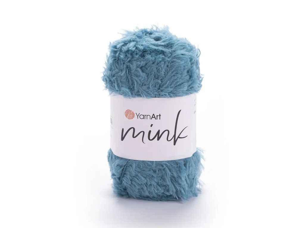 Пряжа Mink синий 100% полиамид 75м 50г арт.349 10шт/уп ТМ YARNART Киев - изображение 1