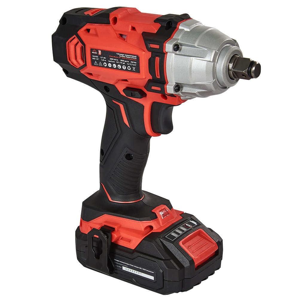 Гайкокрут акумуляторний Vitals Master AT 1825 Kit SmartLine+ Харків - фото 7