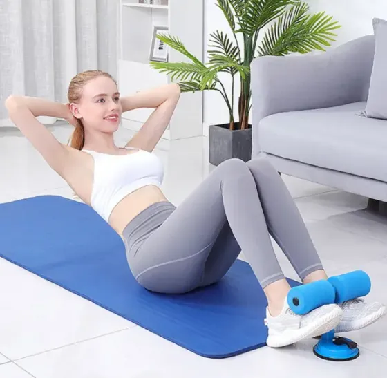 Тренажер, крепление ног для пресса на присоске (TM-125) Коломия