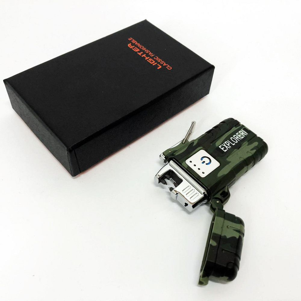 Подарунок запальничка хлопцю JL317 Explorer, Запальничка на подарунок електрична USB CI-91 Львів - фото 8