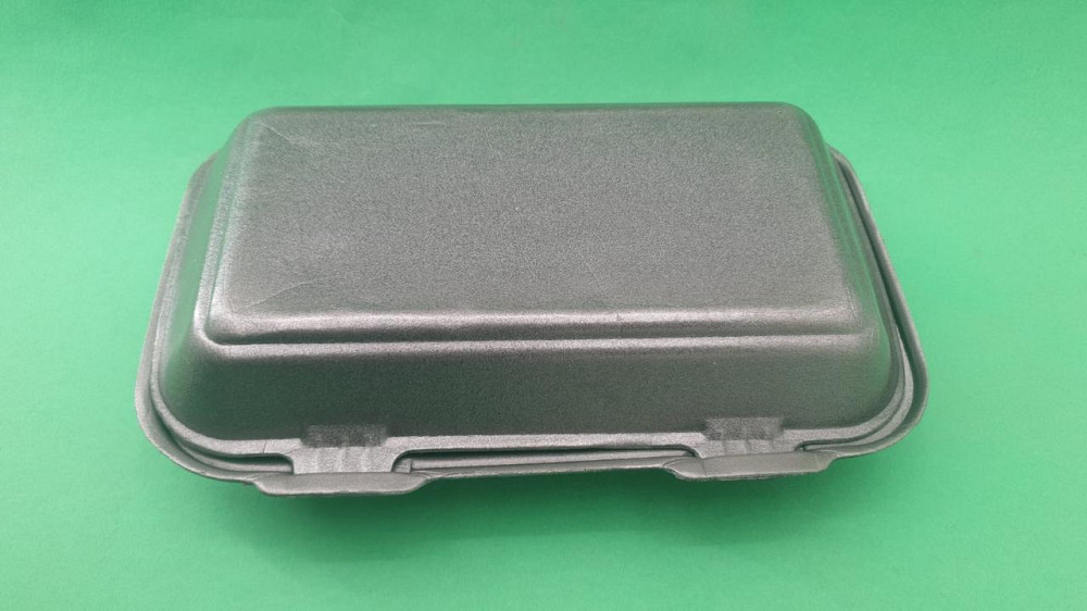 Ланчбокс зі спіненого полістиролу з кришкою (246*150*60) Чорний HP-10 (250 шт) Харків - фото 1