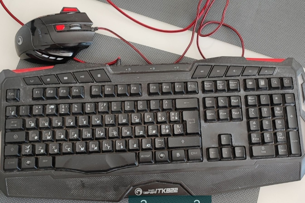 Ігрова Клавіатура з мишкою Київ - фото 2