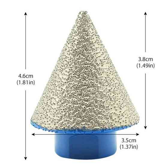 АЛМАЗНА КОНУСНА ФРЕЗА 38/M14 (242349400) Київ