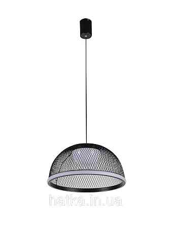 Підвісна світлодіодна люстра 2567/400 (Чорний) з пультом дистанційного керування Київ
