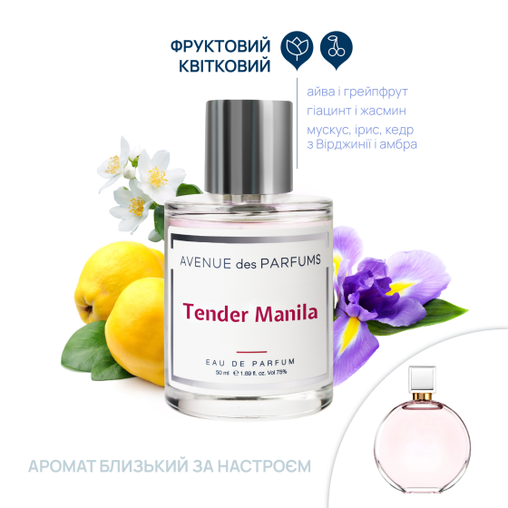 Парфумована вода Tender Manila Avenue des Parfums 50 мл Вінниця