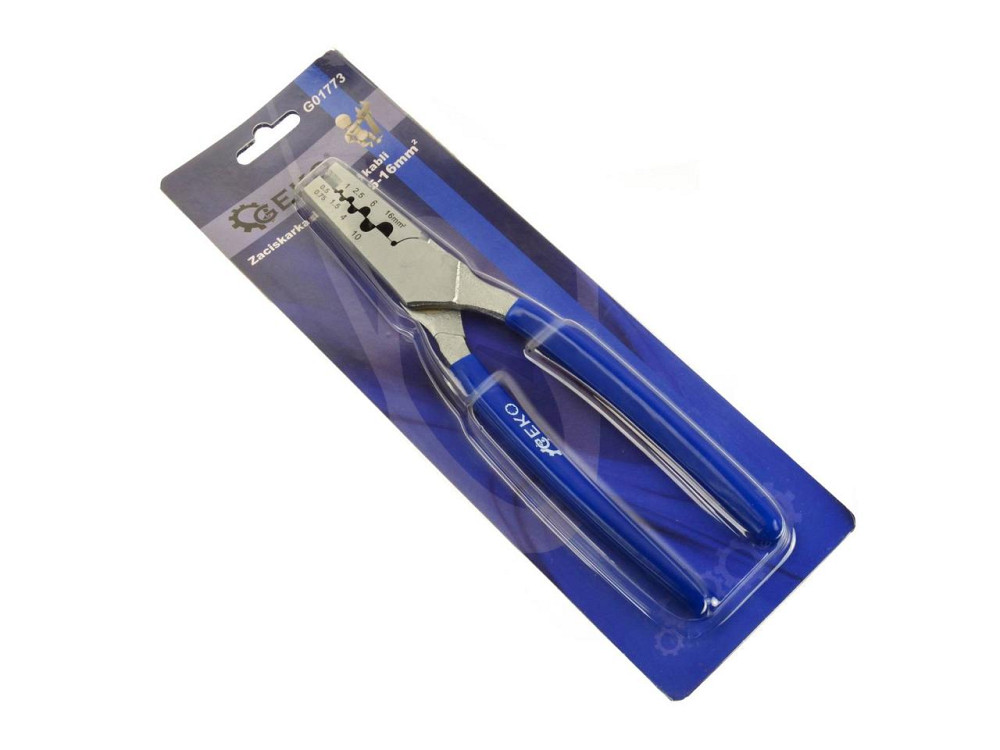 Затискач конекторів "GeKo" 0,50-16мм² / 220мм Київ - фото 6