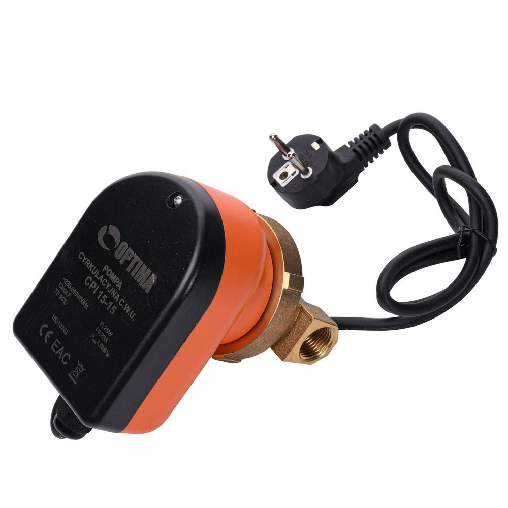 Насос рециркуляційний Optima CPI 15-15 84 мм + кабель з вилкою! (000013334) Київ - фото 1