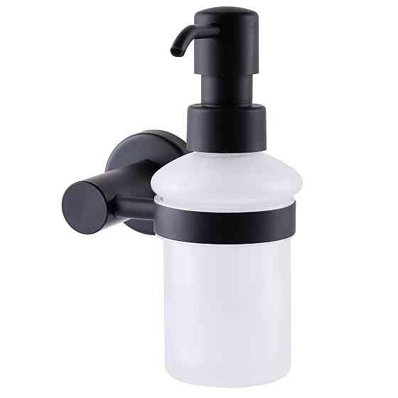 Дозатор жидкого мыла Globus Lux BS8433 черный матовий SUS304 (000021389) Киев