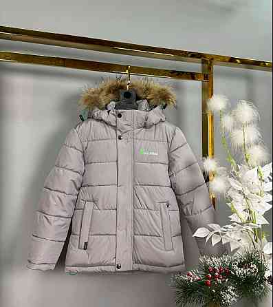 Детская зимняя куртка на мальчика 110,122,128 на холофайбере Николаев