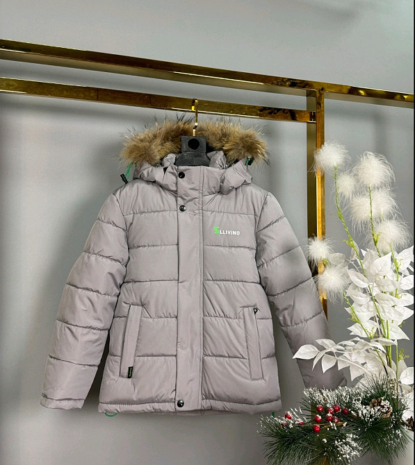 Детская зимняя куртка на мальчика 110,122,128 на холофайбере Николаев - изображение 1