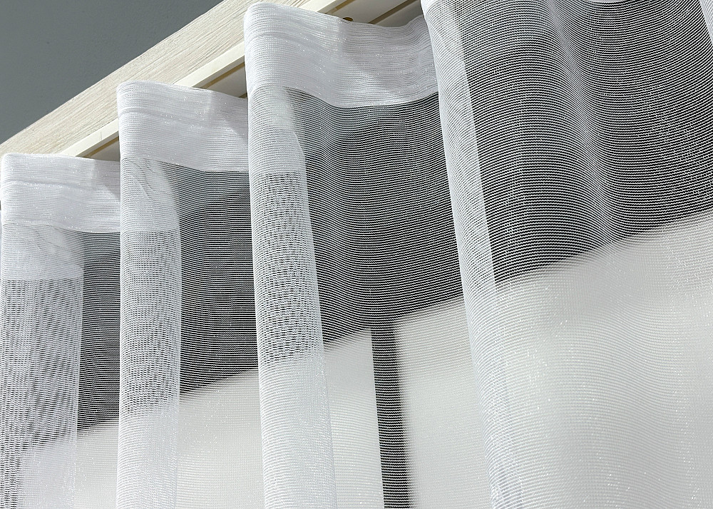 Тюль VR-Textil 691т Жаккард Белый 300х160 см (40-360) Киев - изображение 6