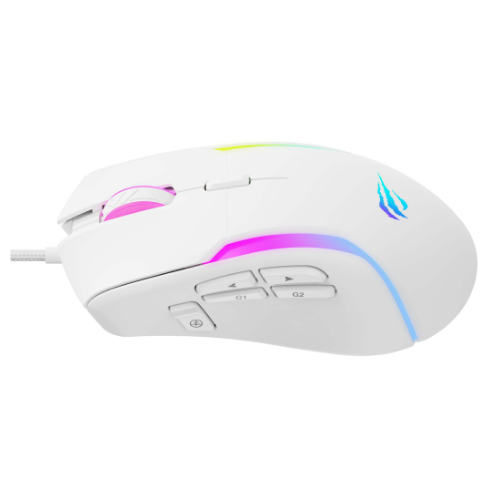 Мишка дротова з програмованими клавішами Havit HV-MS1033 білий Житомир