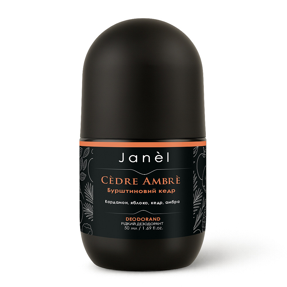 Дезодорант жидкий Янтарный кедр Cèdre Ambré Janel 50 мл Киев - изображение 1