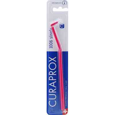 Зубна щітка Curaprox CS 1006 Single &amp; Sulcular 6 мм Монопучкова Малинова (CS 1006-08) Вінниця