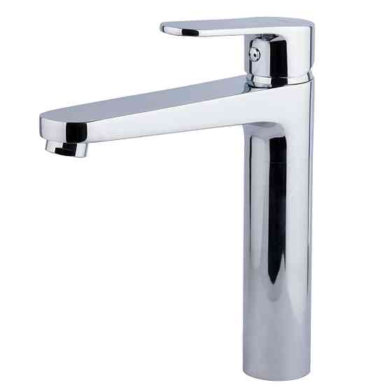 Corso Смеситель MARMORE Ø35 для раковины литой высокий на гайке CORSO DB-1A638C (9623010) Коломыя