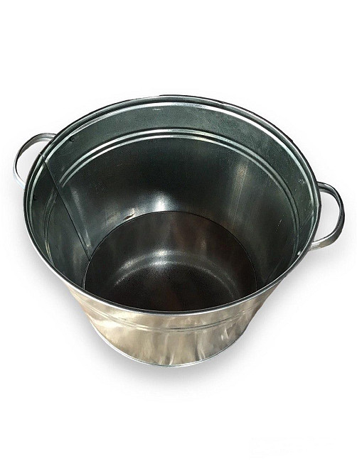 Выварка 25 л (бак конус) оцинкованный Харьков - изображение 2