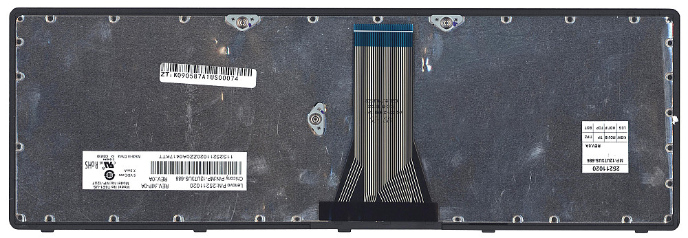 Клавиатура для ноутбука Lenovo IdeaPad (G505S, Z510), Black, (Black Frame), RU Вінниця - фото 3