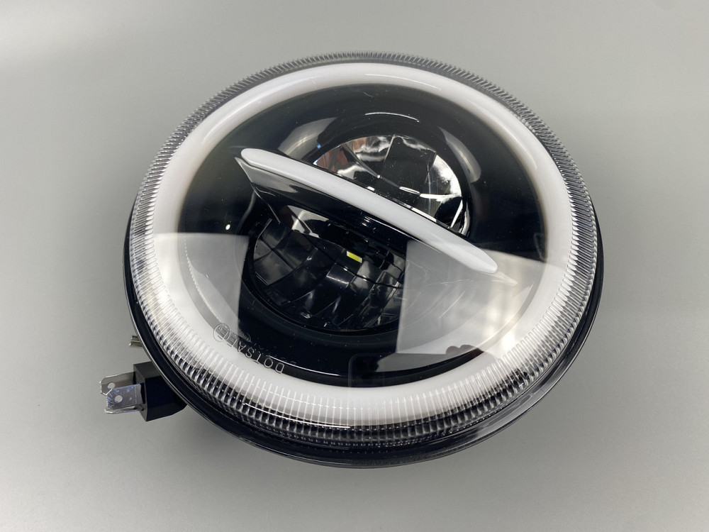 Світлодіодна фара кругла LED 65W лампа для модифікованого світла, Автомобільні світлодіодні фари Мукачево - фото 2