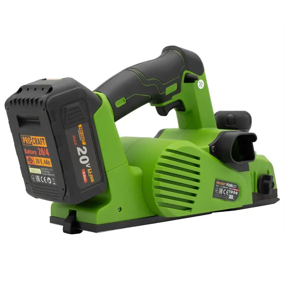 Рубанок бесщеточный аккумуляторный Procraft 12000 об мин, Аккумуляторные рубанки PE20 BL, Роубанок аккумуляторный без АКБ Львов - изображение 9