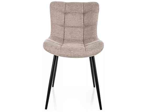 Стілець JULIA BREGO чорний каркас/світлий беж 31 Днепр